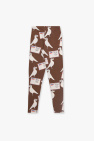 Mini Rodini BROWN Leggings with animal motif