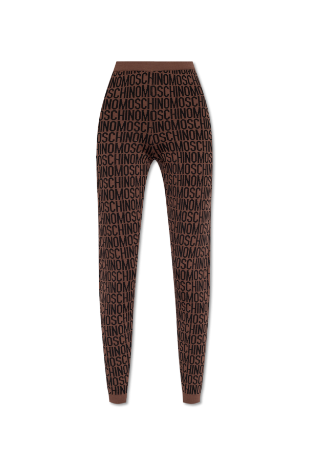 Monogrammed leggings od Moschino
