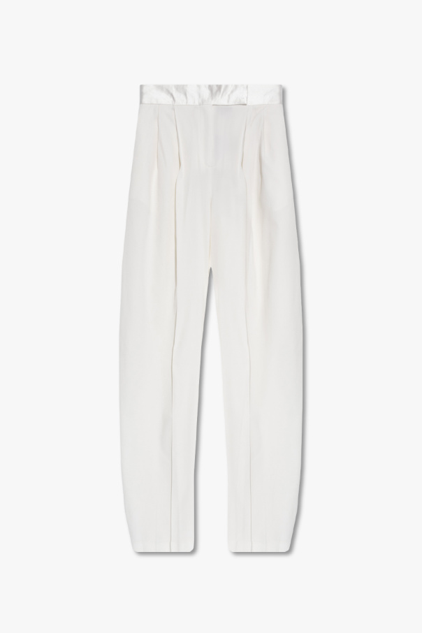 The Attico ‘Gary’ wool detailing trousers