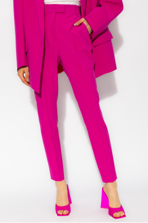 The Attico ‘Berry’ pleat-front basketball trousers