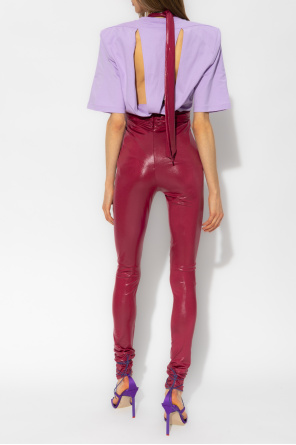 The Attico ‘Ruby’ high-rise trousers