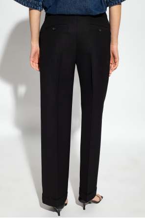 TOTEME Trousers with wide legs