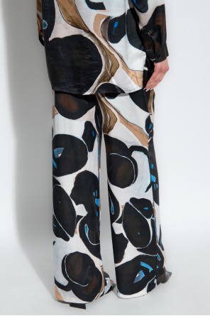 Munthe ‘Active’ patterned trousers