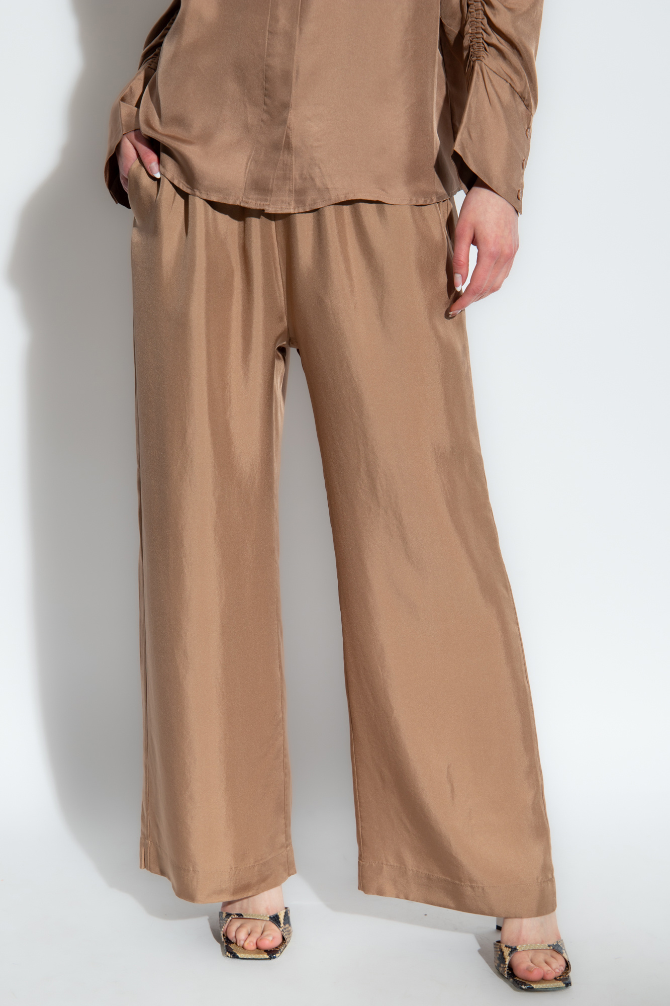 Munthe ‘Arum’ silk trousers