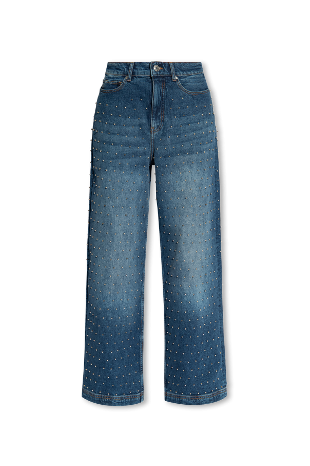 Munthe ‘Lacubu’ jeans with beaded details