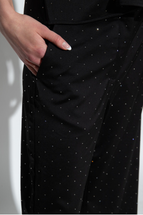 Munthe Spodnie z połyskującymi aplikacjami ‘Leileen’