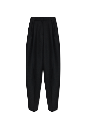 Pantalones con pliegue