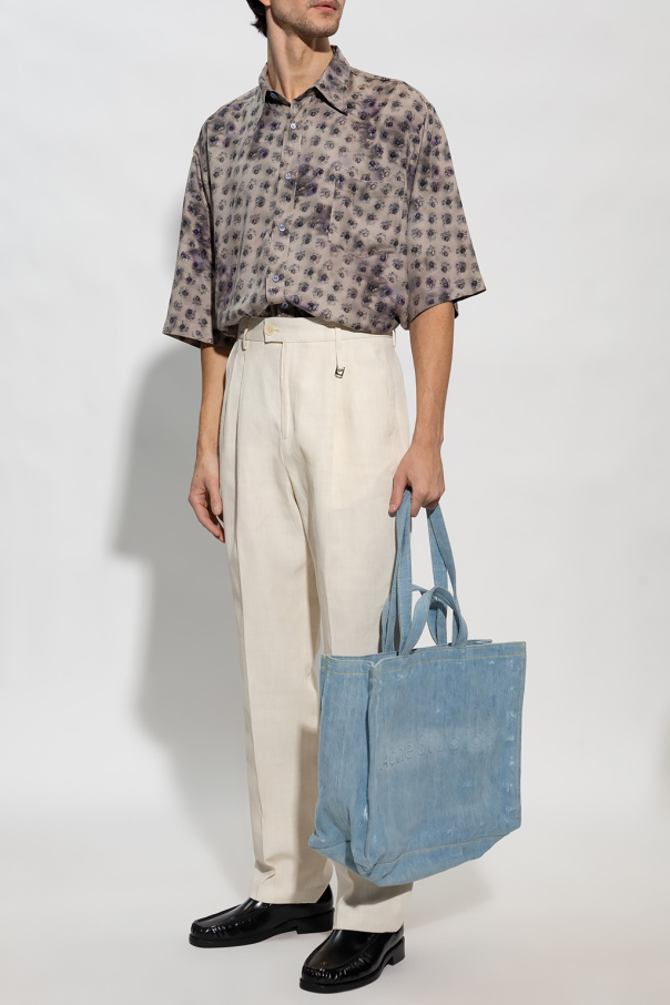 Jacquemus ‘Madeiro’ pleat-front track trousers