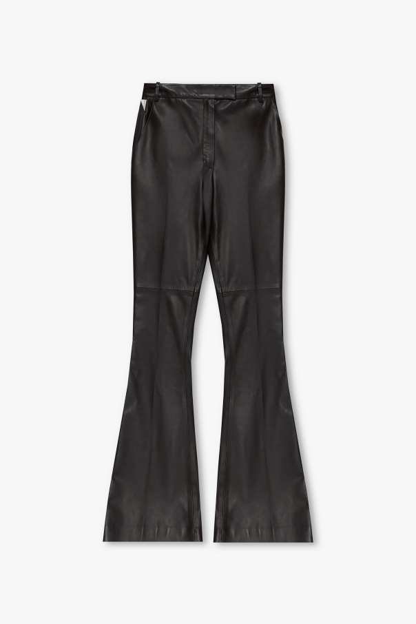 The Attico ‘Piaf’ leather trousers