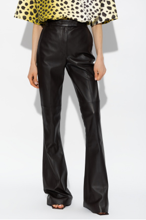 The Attico ‘Piaf’ leather trousers