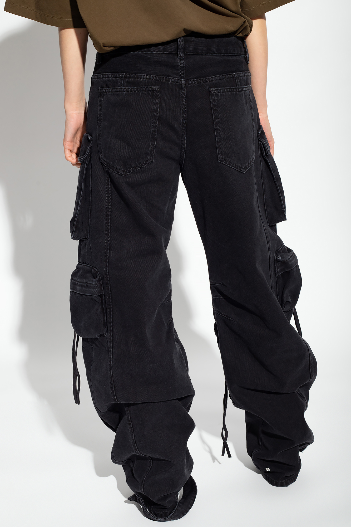 The Attico ‘Fern’ wide jeans