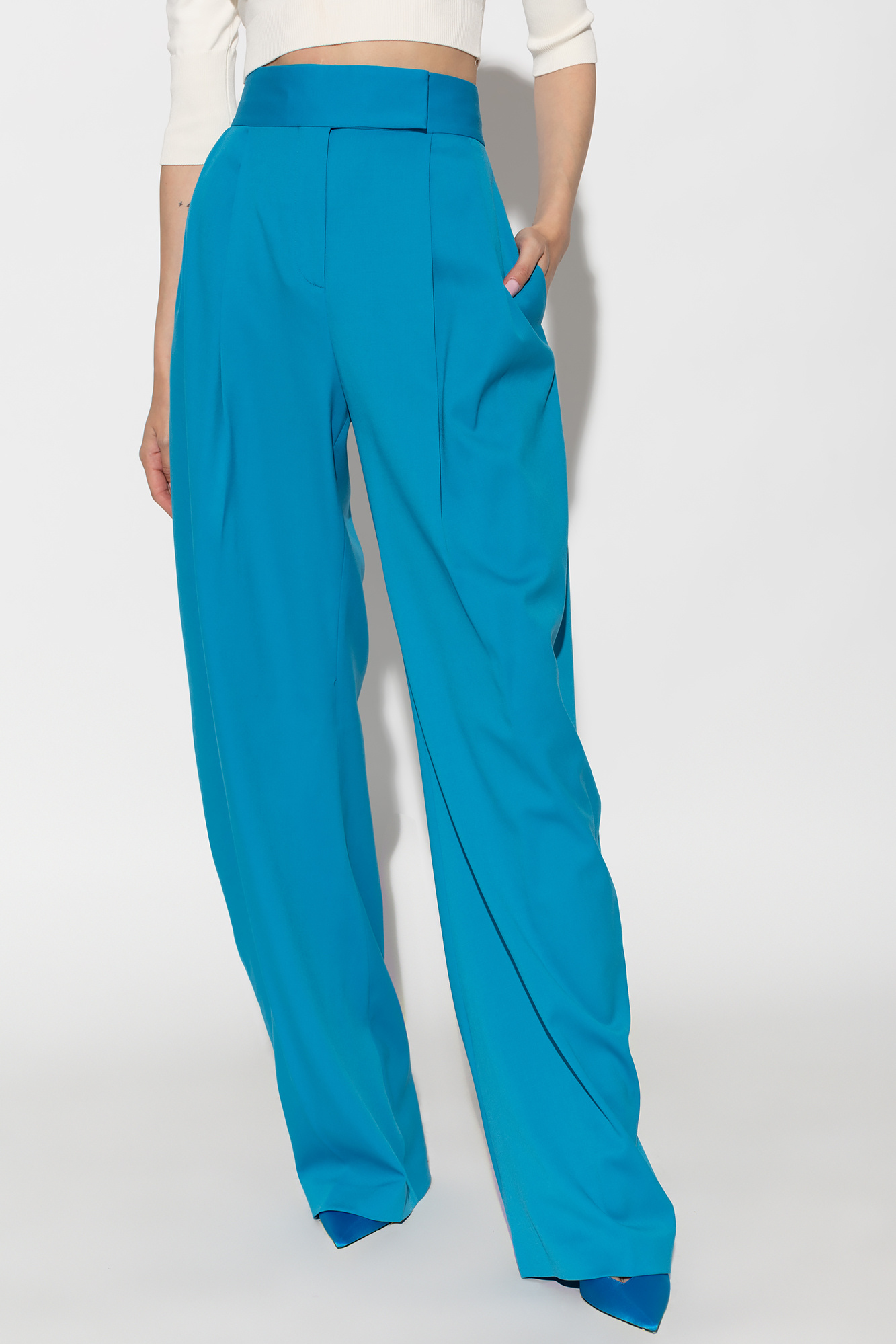 The Attico ‘Gary’ pleat-front trousers