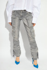 The Attico GREY ‘Effie’ skinny jeans