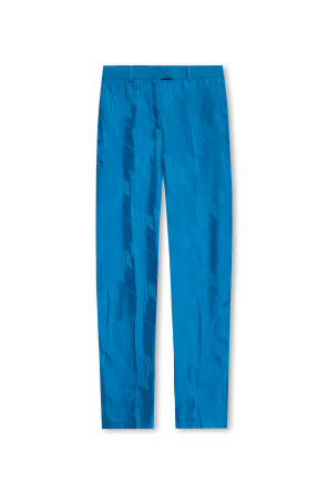 ‘Jagger’ monogrammed trousers