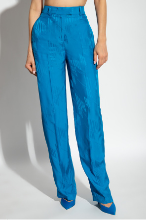 The Attico ‘Jagger’ monogrammed trousers