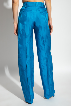 The Attico ‘Jagger’ monogrammed trousers