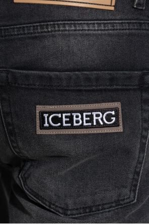 Iceberg AMI Paris check-print high-waisted shorts