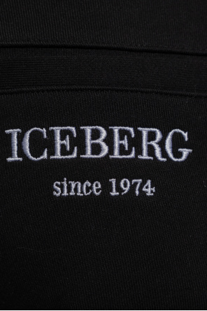 Iceberg Missy Empire Jeans med bindedetaljer i vasket blå denim