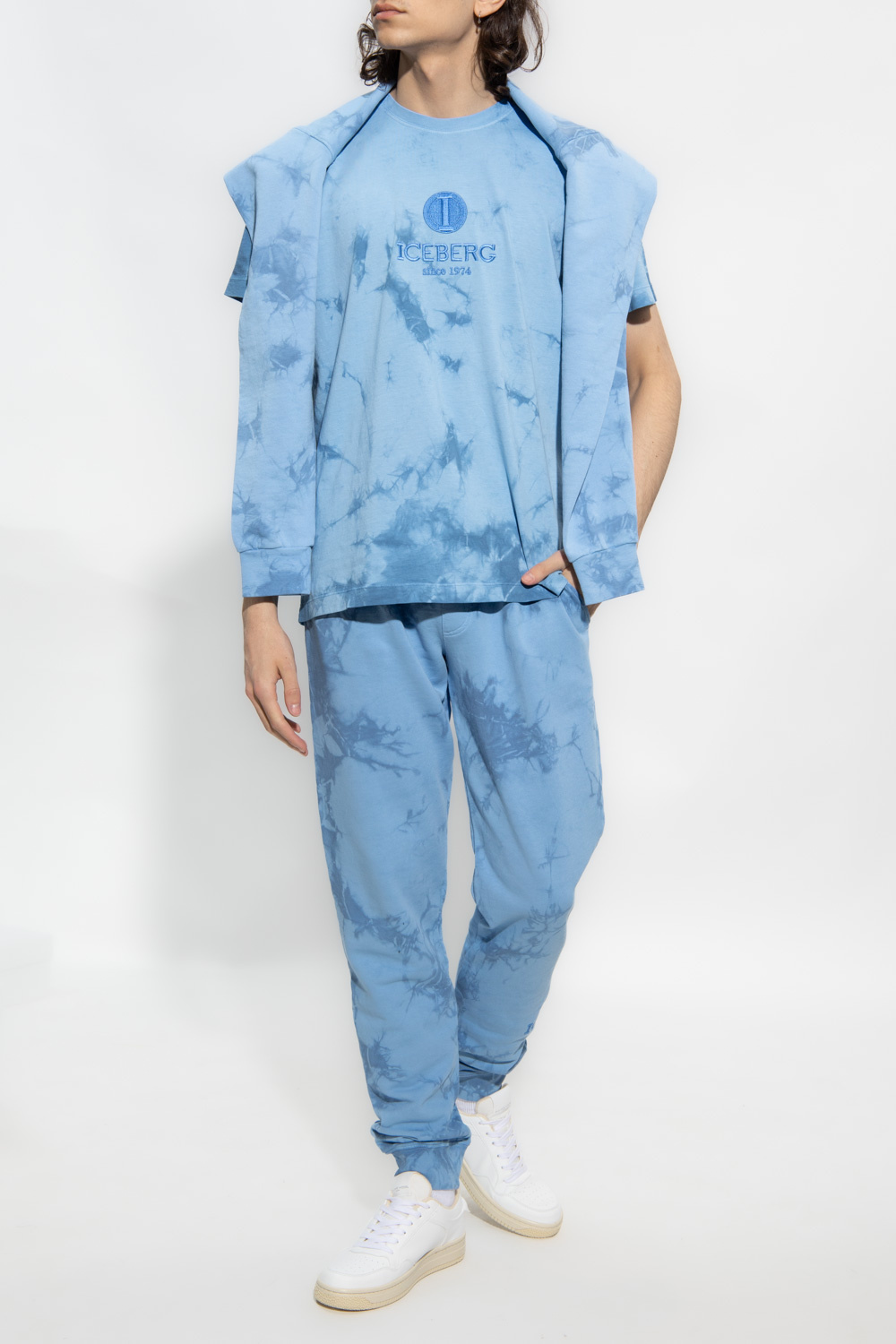 Iceberg Sweatpants with logo