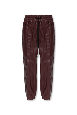 Faux leather trousers od Iceberg