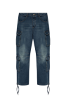 MISBHV NAVY BLUE Cargo-type jeans