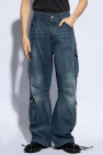 MISBHV NAVY BLUE Cargo-type jeans