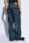 MISBHV NAVY BLUE Cargo-type jeans