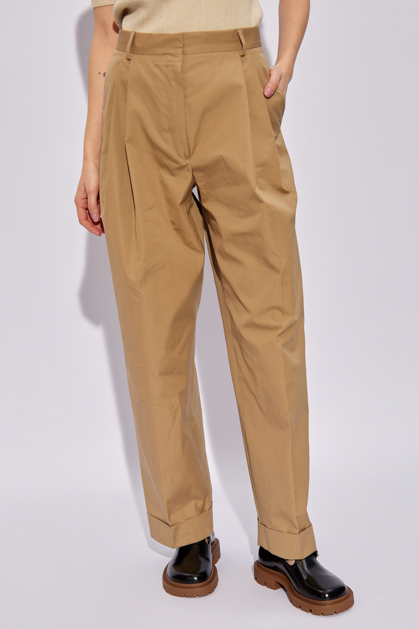 Dries Van Noten Turn-up trousers