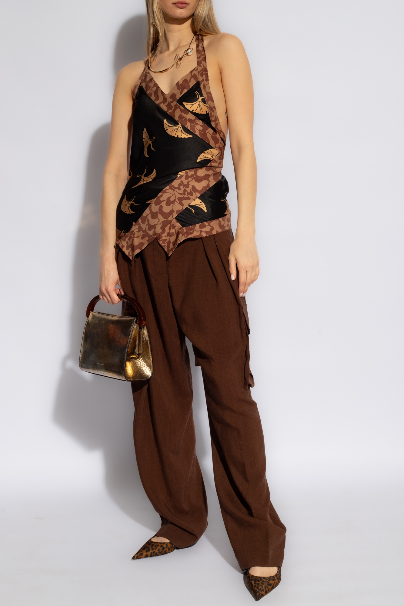 Dries Van Noten Cargo duffle trousers