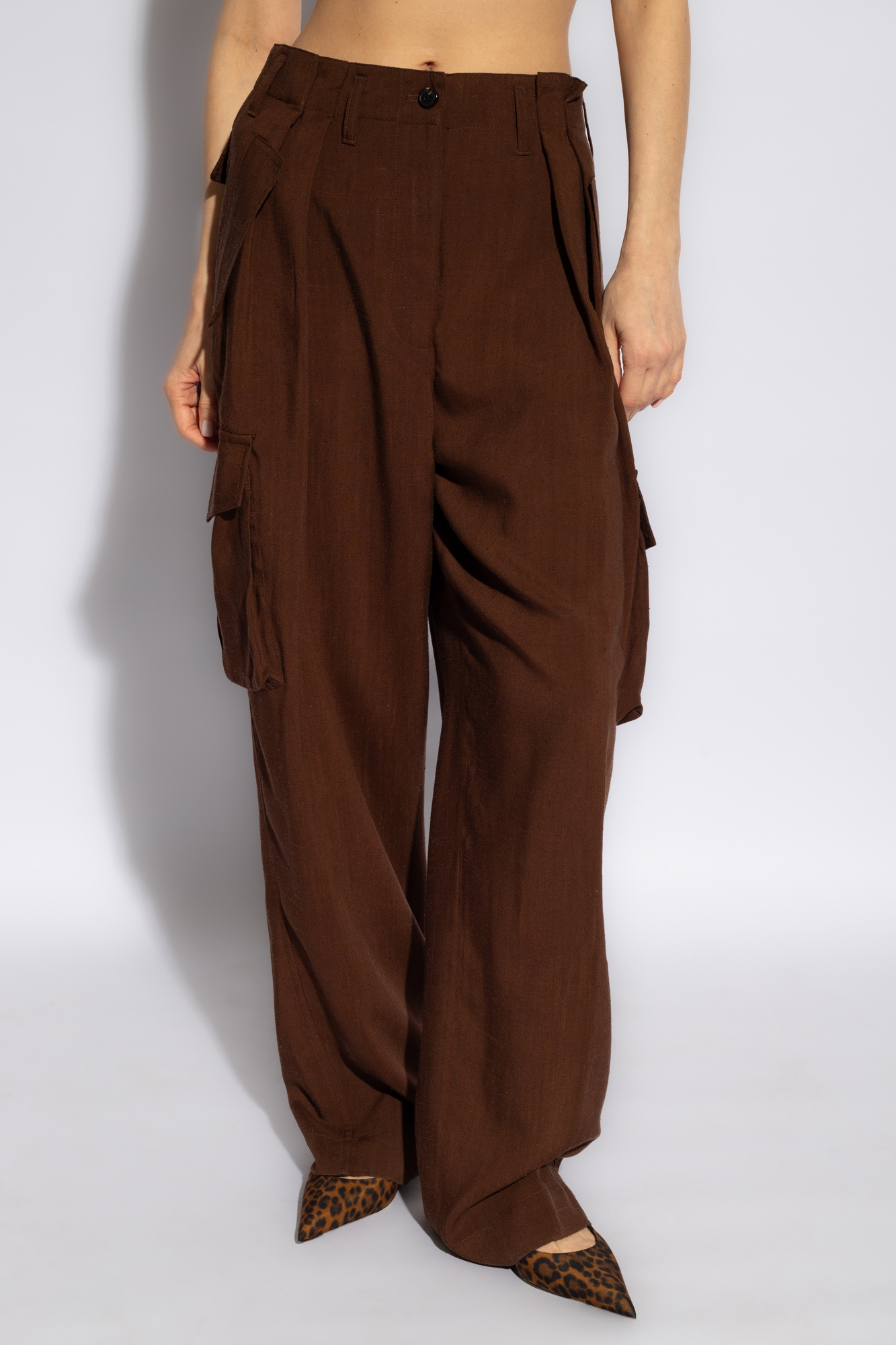 Dries Van Noten Cargo duffle trousers