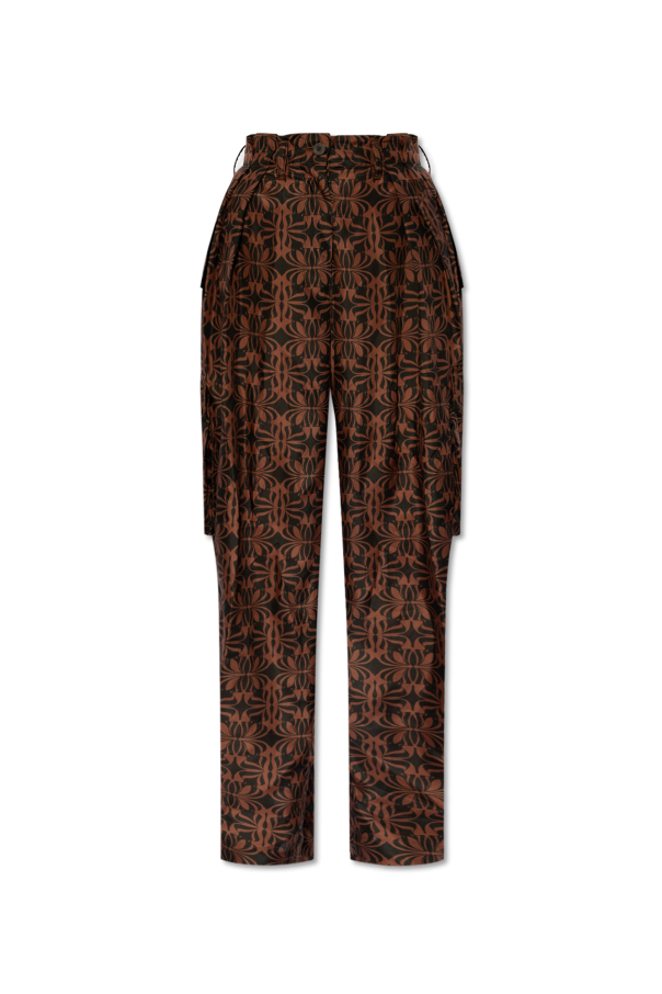 Dries Van Noten Silk trousers by Dries Van Noten