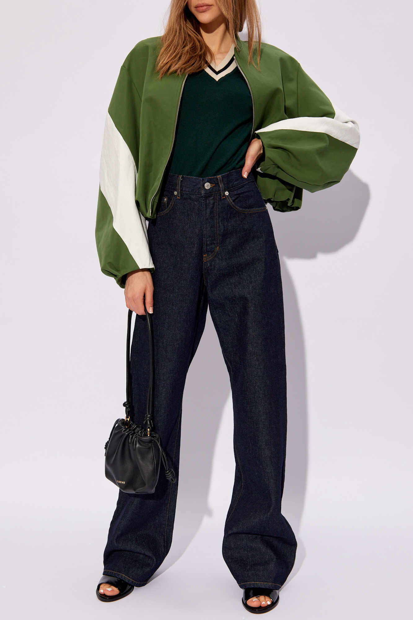 Dries Van Noten High-rise jeans with wide legs