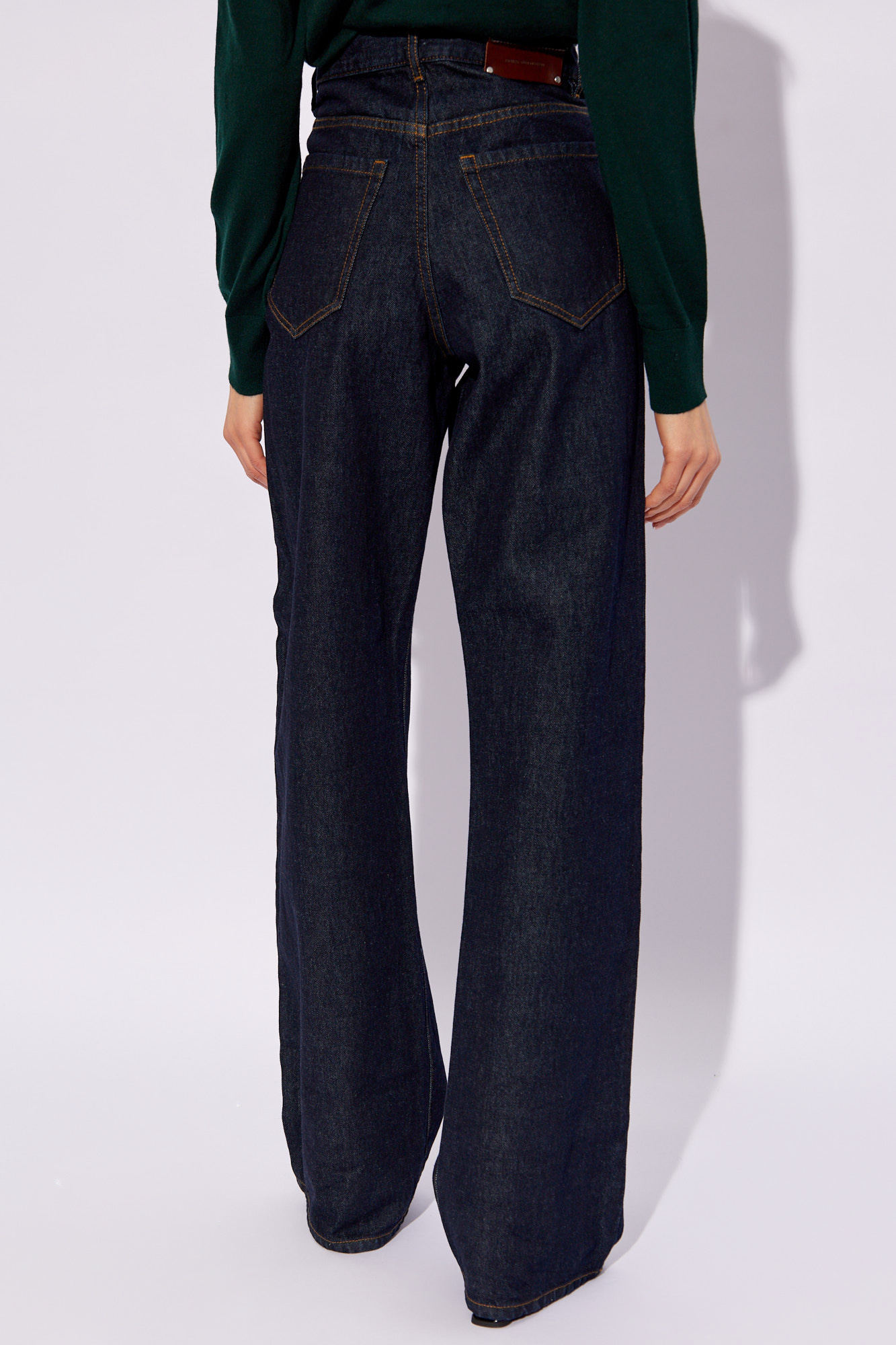 Dries Van Noten High-rise jeans with wide legs