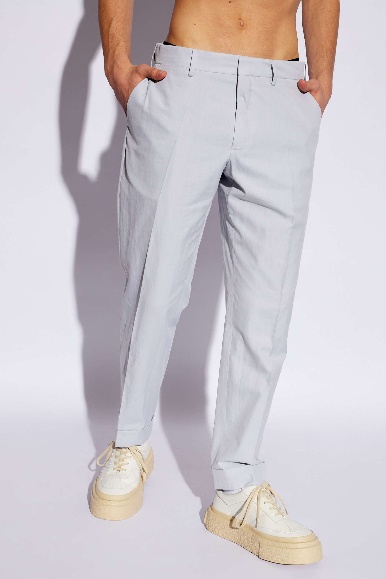 Dries Van Noten Cotton trousers