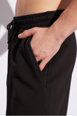 Dries Van Noten Bawełniane spodnie dresowe