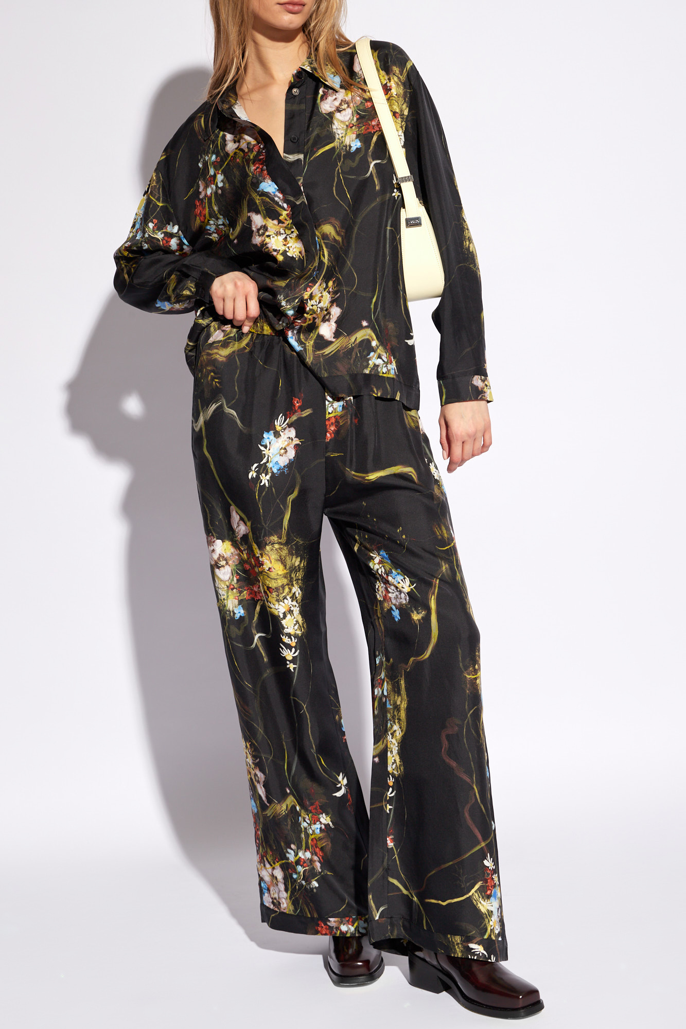 Munthe ‘Arum’ silk trousers