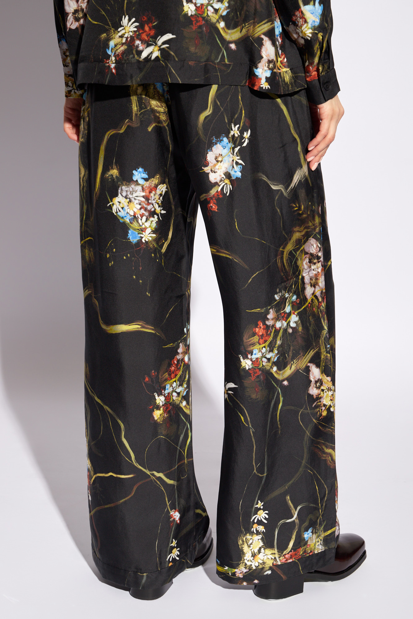 Munthe ‘Arum’ silk trousers