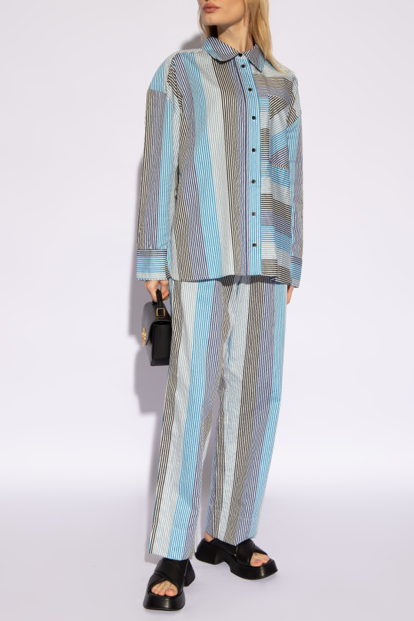 Munthe ‘Melvin’ striped trousers