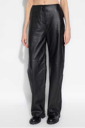 TOTEME Trousers PEPE from lamb leather
