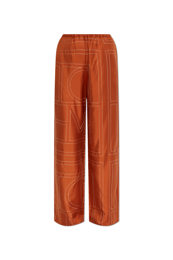 Silk trousers od TOTEME
