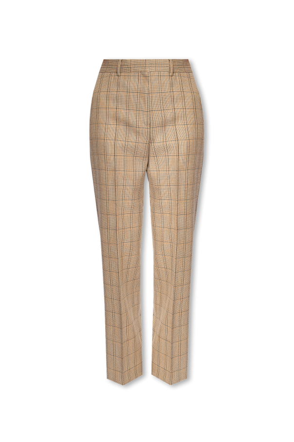 Wool pleat-front trousers od TOTEME