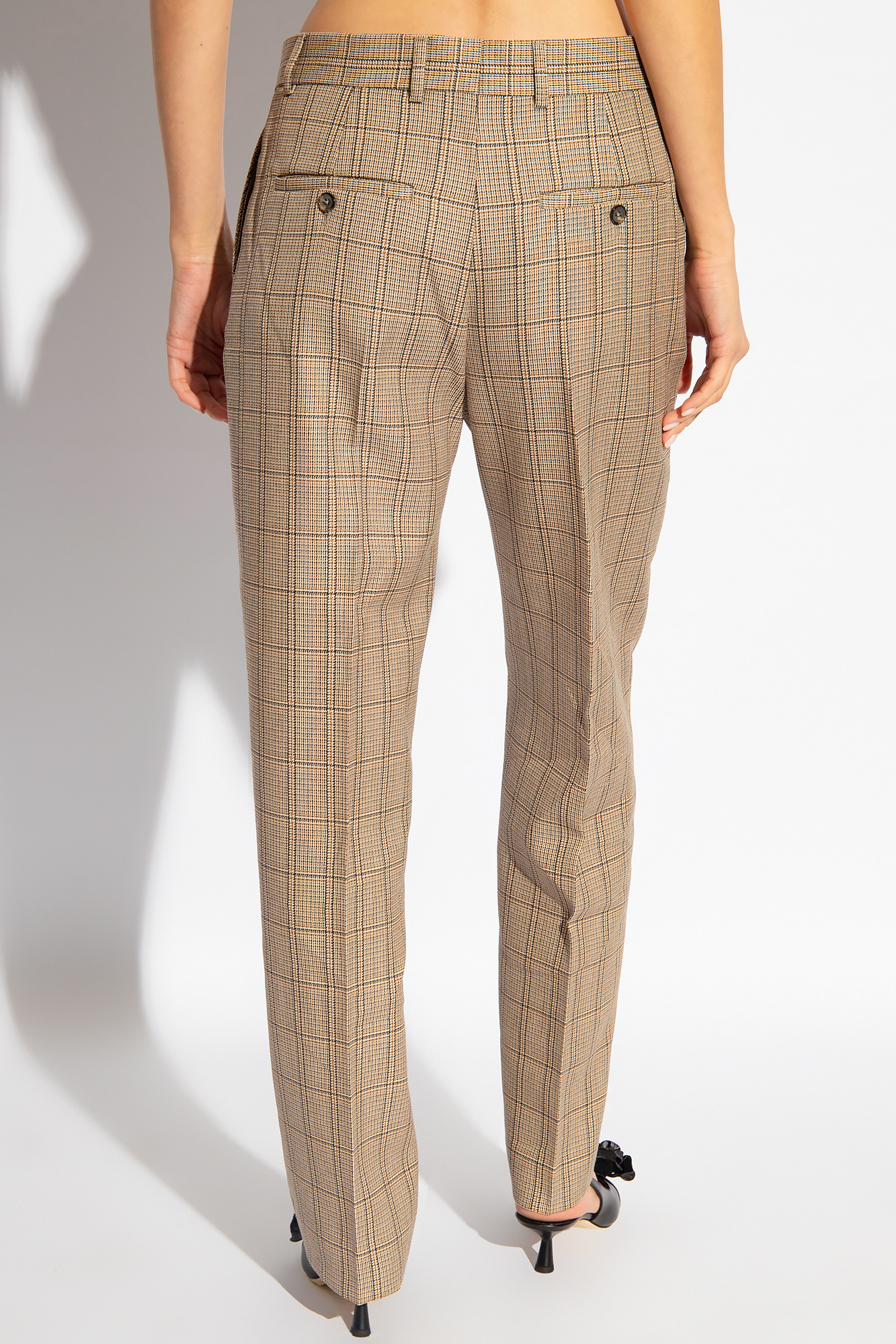 TOTEME Wool pleat-front trousers