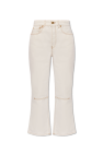 Jacquemus WHITE Kick flare jeans