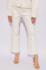 Jacquemus WHITE Kick flare jeans