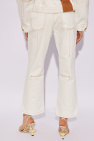 Jacquemus WHITE Kick flare jeans