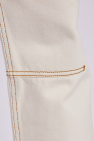 Jacquemus WHITE Kick flare jeans