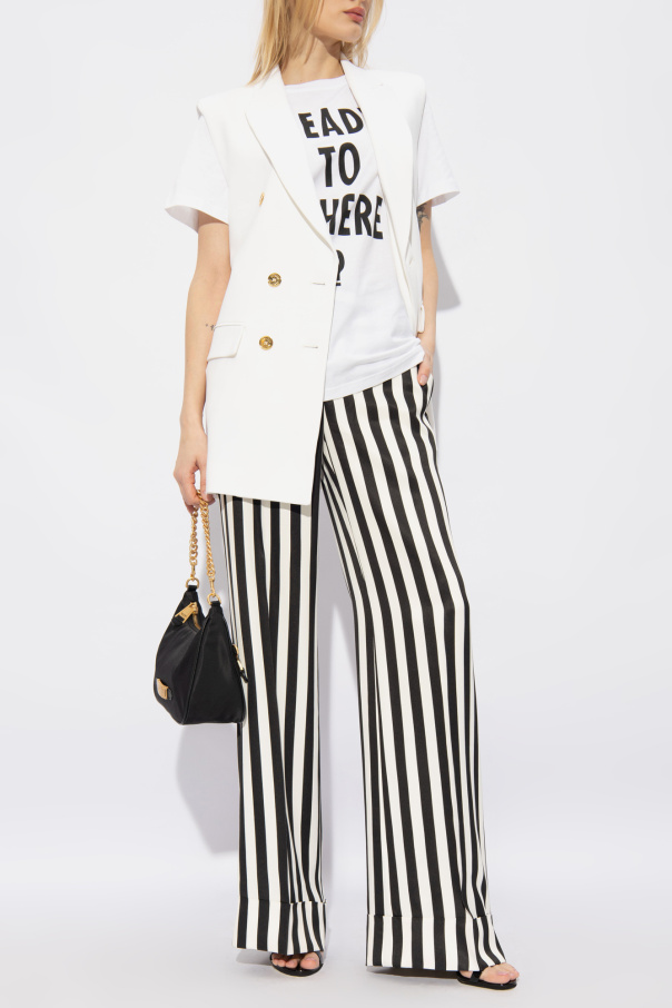 Moschino Striped trousers