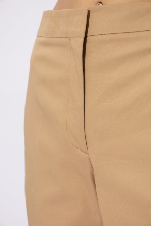 Moschino Spodnie z rozszerzanymi nogawkami