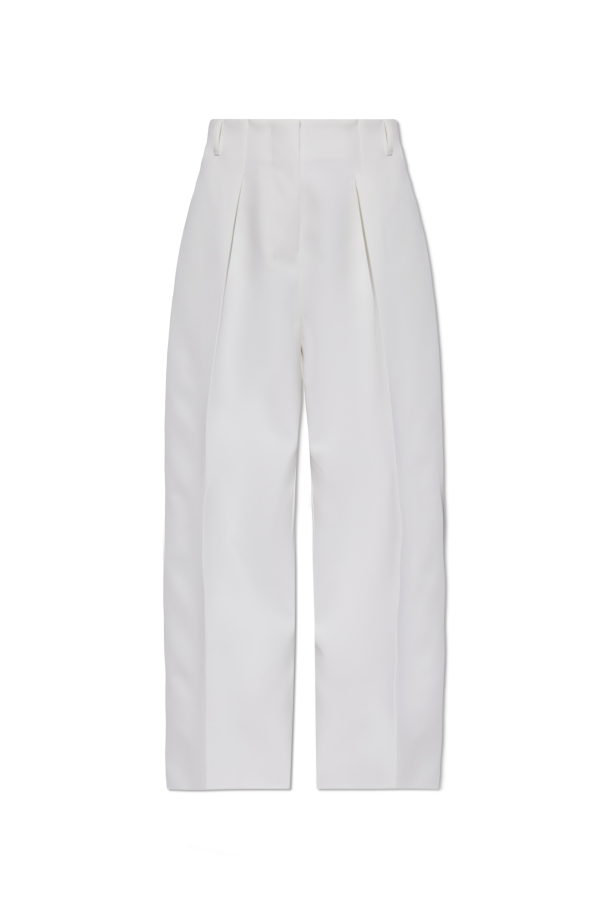 Pants with pleats 'ovalo' od Jacquemus