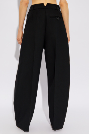 Jacquemus 'Ovalo' pleated trousers